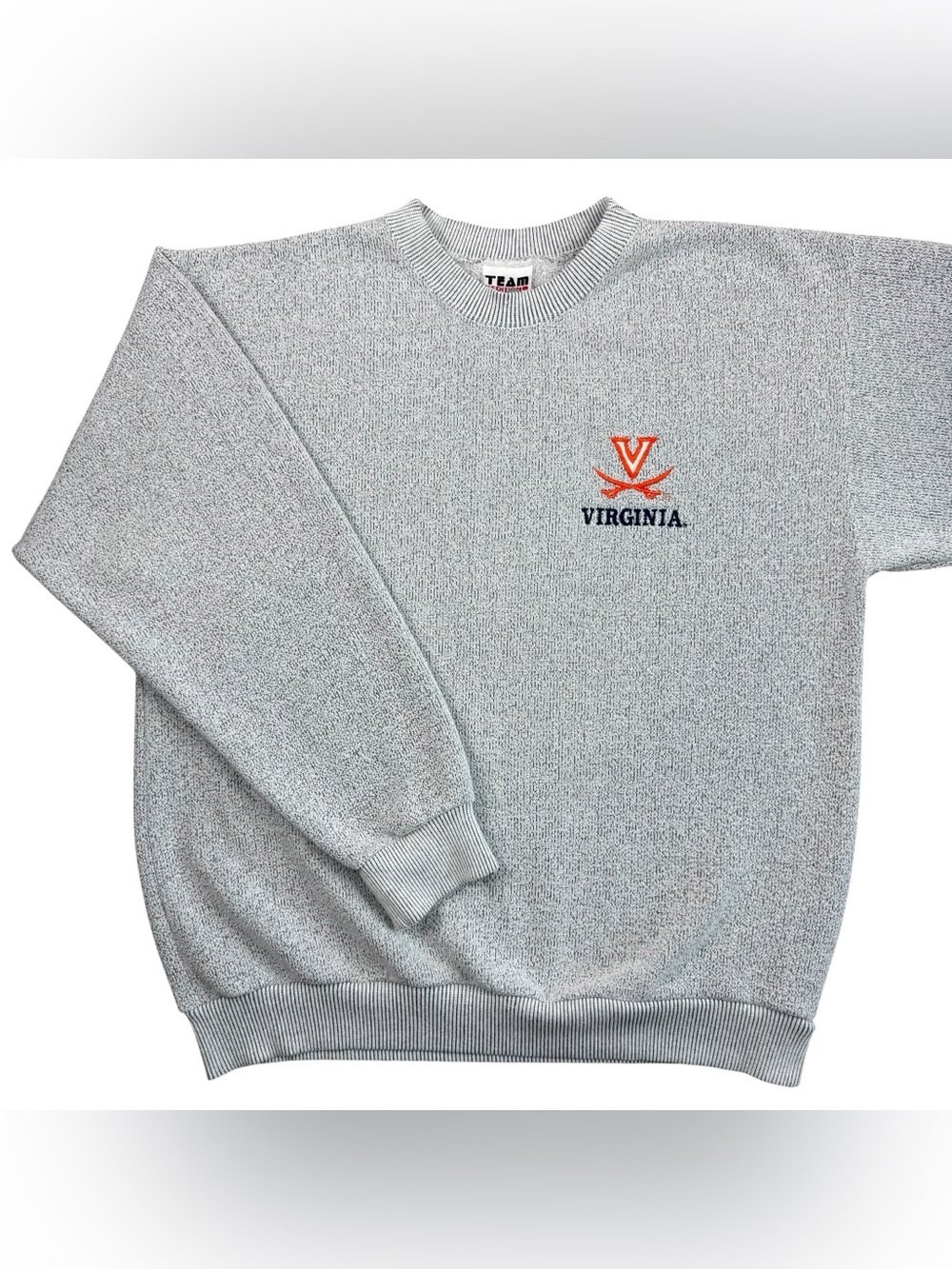 VTG 90s University of Virginia Cavaliers UVA Adult Crewneck Sweatshirt size M